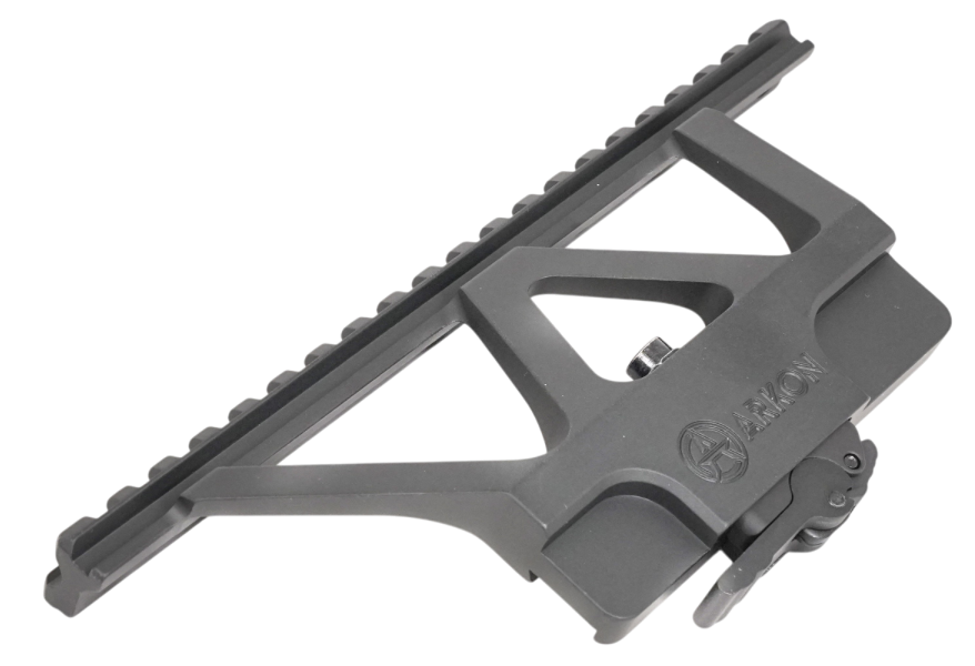 Быстросъемный боковой кронштейн ARKON с планкой weaver на Сайга/АК с выносом