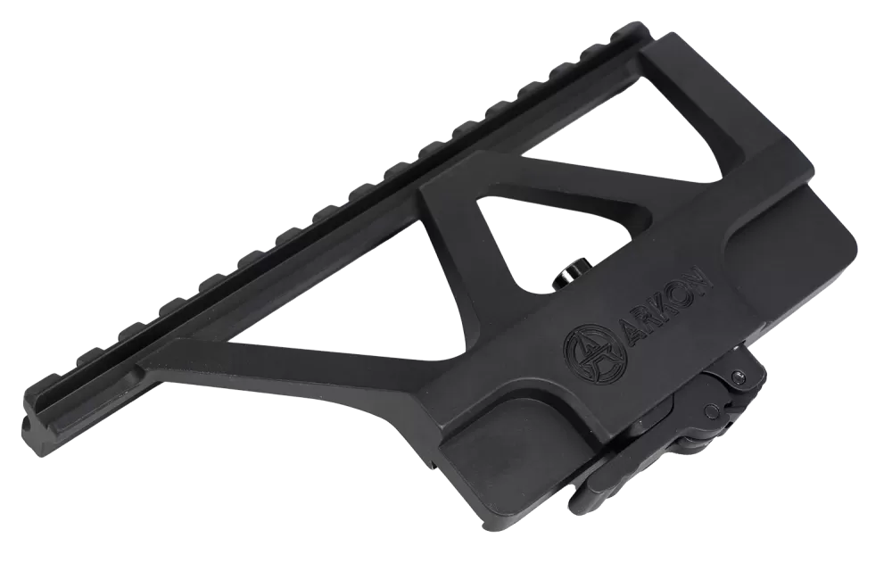 Быстросъемный боковой кронштейн ARKON с планкой weaver на Сайга/АК